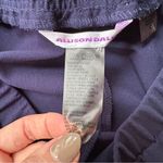 Allison Daley  Navy Straight Leg Pull On Pants Women's Size 12 Photo 4