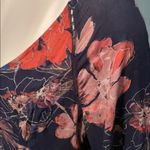 Free People  Navy Eyes on You Printed Floral Dress Photo 4