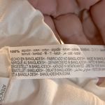 ZARA Paperbag Baggy Jeans White Ivory 4365/860/251 Size Large Photo 9