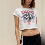 Daydreamer NWT  The Doors Light my Fire Camp Tee vintage white - Small Photo 5