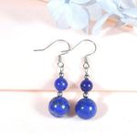 Blue Lapis Lazuli Chakra Earring Photo 0