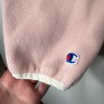 Champion Explorer Soft Long Sleeve Mock Neck Fleece Pullover Sweater Large Pink Photo 4