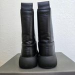 Vagabond Urban Outfitters Aylin Puffer Tall Boot Pull On in Black Leather Size 8 Photo 8