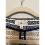 Lou & grey  Knit Moto Jacket Striped Coastal Parisian Minimalist Scandi Layers Photo 7