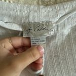 J Valdi  White Ribbed Wide Leg Women’s Cover Up Pants Photo 3