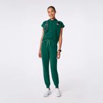 FIGS  Rafaela Oversized Scrub Top in Hunter Green, Size Large Photo 1
