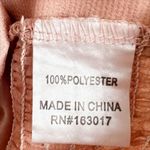 Princess Polly Cropped Long Sleeve Estee Top in Light Pink Satin Size 4 Photo 7