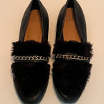 A New Day  Faux Fur Chain Loafers Photo 0