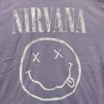 Nirvana Nevermind Tour Dead Smiley Grunge Band T-Shirt XL Photo 1