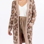 Animal Print Robe Brown Photo 1