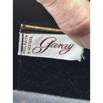 Vintage Garay Black Evening Bag Purse Gold Photo 3