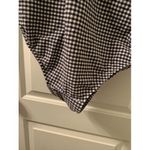 Kona Sol 1 Pc  Women Swim Bathing Suit Ruffle Blue Check Choose Your Size Photo 8