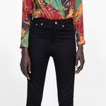 ZARA Chain Versace Wrap Bodysuit Small Colorful Chic Maximalist Preppy Photo 0