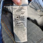 Levi's  505 Mid Rise Straight Leg Jeans Pockets Dark Wash Blue Denim Size 31 Photo 7