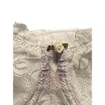 Free People  Intimately Good Luck Charm Floral Print Bodysuit Cream Size L Photo 7