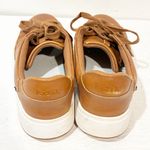 Kizik Vegas Walking Shoes Sneakers Womens Size 7.5 Brown Leather Casual Comfort Photo 3
