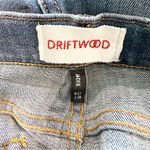 Driftwood  Jeans Jackie Floral Embroidered Distressed Mid-Rise Skinny Boho‎ Sz 27 Photo 5