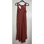 Athleta  Presidio Traveler Maxi Dress Small Rust NEW Casual Active Athleisure Photo 5