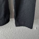 Harold's M Extra Fine Merino Wool Long Sleeved Pullover Sweater in Black Size M Photo 3