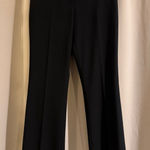 Calvin Klein  Black Flare Dress Pants Photo 0