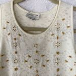 Oscar de la Renta Vintage  Beaded Sweater Tank Photo 1