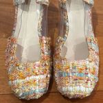 NWOT Ritch Erani NYFC Tweed Tweed Pattern D'Orsay Pumps Women's Size 37 Pink Photo 1