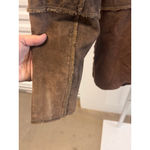 Westbound Women's Brown Faux Suede Patchwork Jacket 2X Photo 7