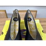 Fly London Yaz Idra Wedges Black Mousse Size 8/8.5 US 39 EU NIB Leather Photo 5