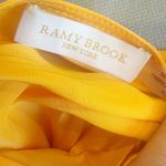 Ramy Brook  Alexandra Dress in Lemon Zest Ruffle Tiered‎ Mini Photo 3