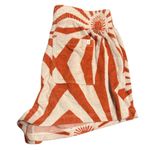 Roark Women’s Terra Terry Cloth Shorts – Sunburst Print – Size L Orange Size L Photo 3