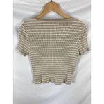 Levi's Short Sleeve Britt Snap Front Top Size Medium Photo 4