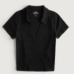 Hollister Ribbed Baby Tee Polo Photo 0