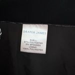 Draper James  Black Velvet Skater Skirt Size 12 NWT Photo 3