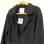 Lola Jeans Black Ponte Jacket Blazer Photo 4
