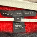 Marc by Marc Jacobs  Red and Black Striped Crewneck Sweater Photo 7