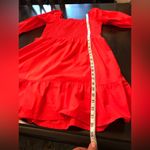 NWT Orange Smocked Knee Photo 8