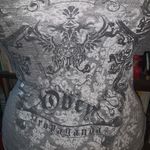 Obey  Propaganda square neck gray S graphic normcore T-shirt Photo 1