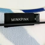 MINKPINK Mara Tee Multicolored Abstract Short Sleeve Mini Dress Pink Blue XS Photo 5