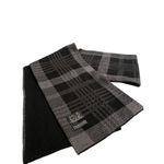 Jos. A. Bank Women’s  Black & Gray Pattern Scarf Photo 2