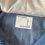 Life in Progress Life‎ in Progress Hooded Oversized Denim Jacket Sz Small Photo 1