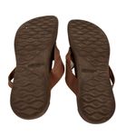 Merrell  Brown Leather Falcon Mandolin Mahana Slide Sandals Size 9 Photo 4