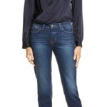 L'Agence NEW L’Agence El Matador French Slim Crop Jeans Salton, Size 25, MSRP $325 Photo 0