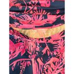 Lilly Pulitzer Women Dress Pink Lowe Mini Dolman Sleeve Floral Sheath Boho Large Photo 3