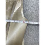 Chico's  Women's Vest Full Zip Beige White High Neck Medium Size 1 Athletic Photo 3