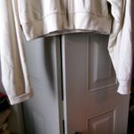 True Religion Brand Jeans cropped hoodie sweatshirt in beige/khaki size medium. Photo 3