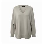 Jenni Kayne XS Charlie cashmere V-neck sweater Quiet Luxury Designer Old Money Photo 2