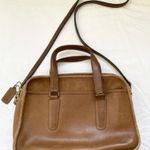 Coach Vintage  NY 3627 Distressed Leather Skinny Flight Bag Tan Photo 0