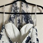 David's Bridal Floral Halter Top Photo 4