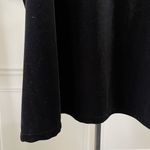 Black Silk Velvet Cami Tank Top Pearl Accent S Photo 4