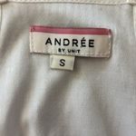 Andree by Unit Andrée By Unit Silver Sequin Lace Lined Cami Size S Photo 5